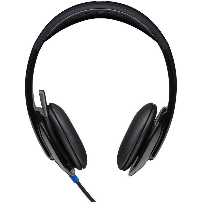 Alt View Zoom 11. Logitech - H540 Wired On-Ear Headset - Black