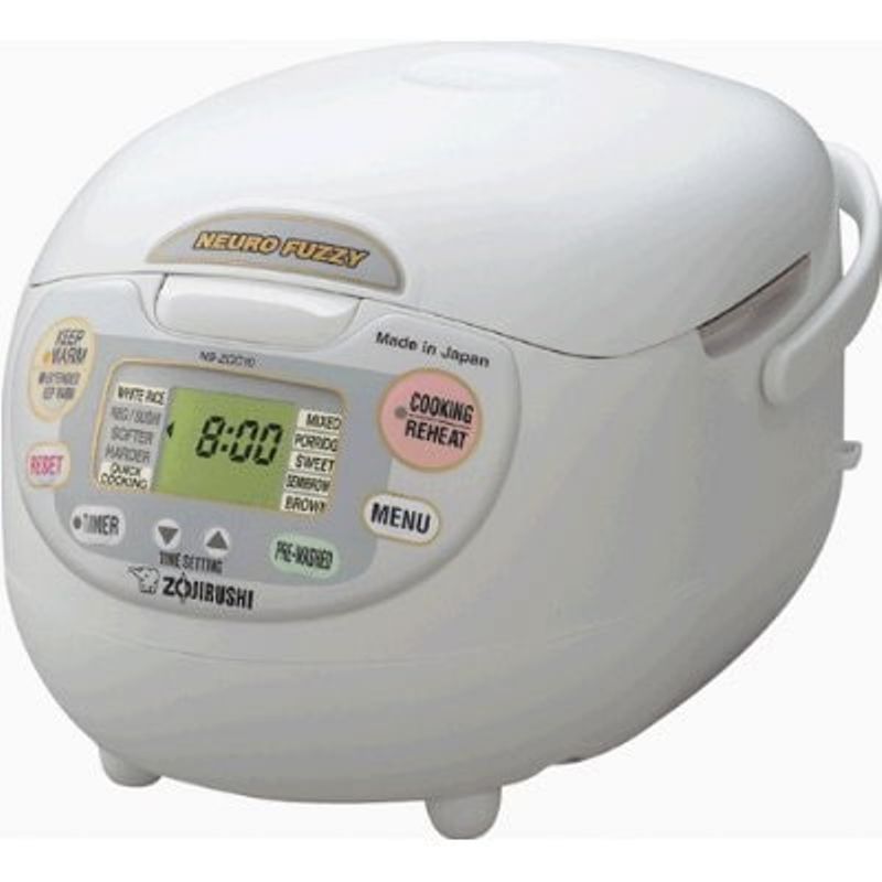 Zojirushi 5.5-cup Neuro Fuzzy Rice Cooker and Warmer - NS-ZCC10