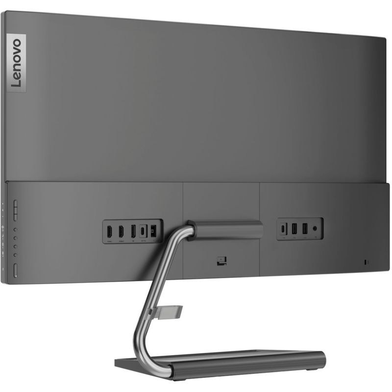 Alt View Zoom 12. Lenovo Qreator 27 27" IPS LED UHD FreeSync Monitor In-Panel Speakers Wireless Charging (DisplayPort, USB-C, HDMI) - Black