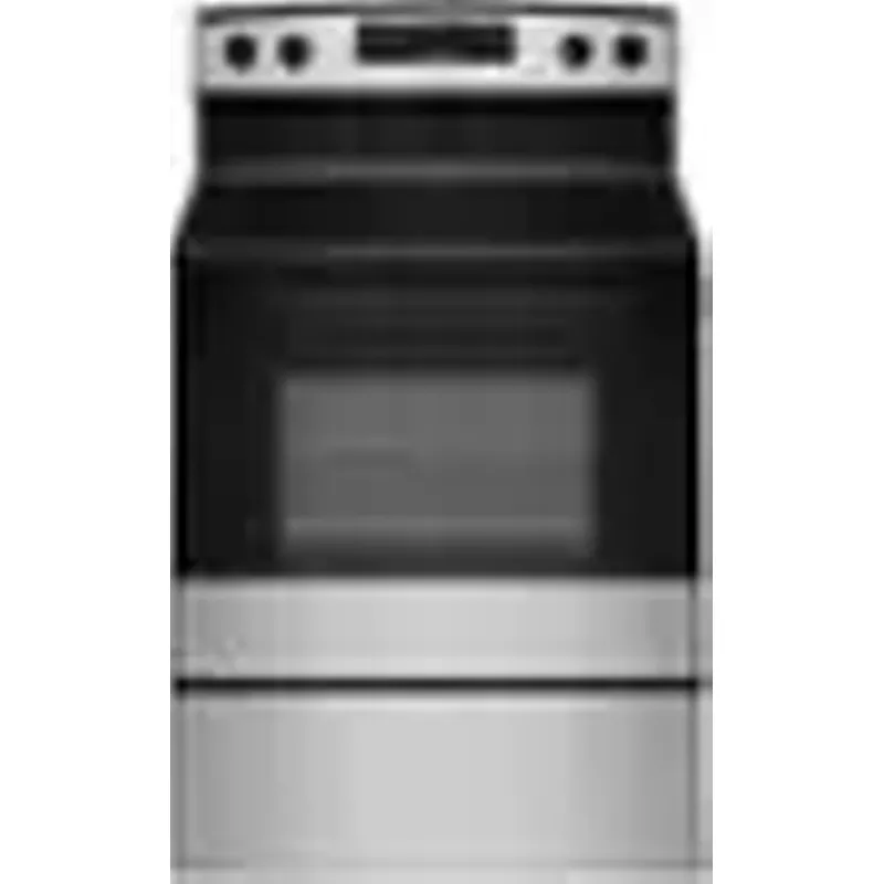 Amana - 4.8 Cu. Ft. Freestanding Electric Range - Stainless Steel