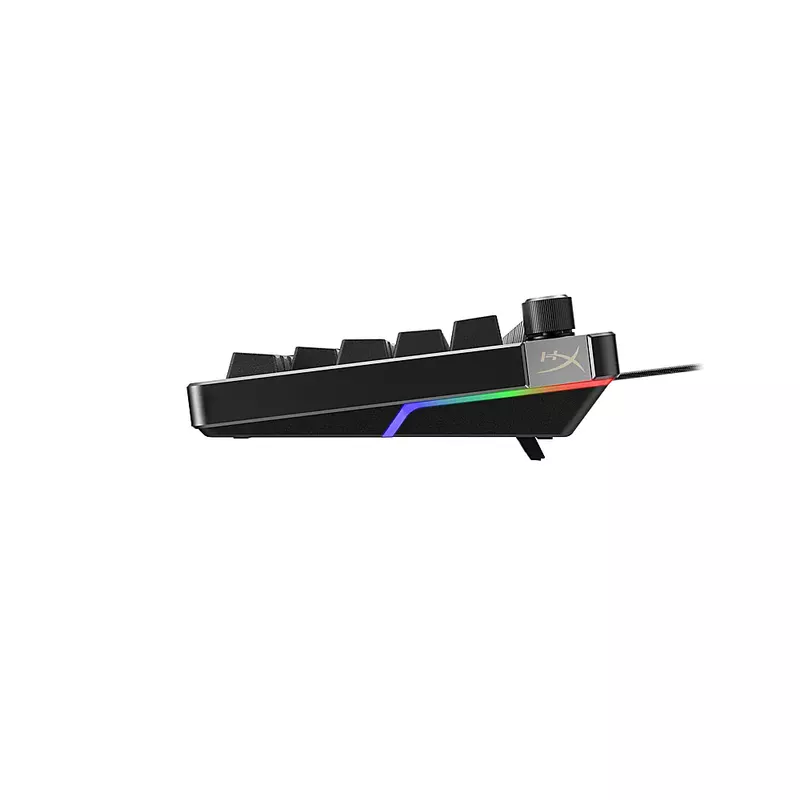 HyperX - Alloy Rise 75 75% Wired Mechanical Linear Switch Gaming Keyboard with RGB Lighting - Black