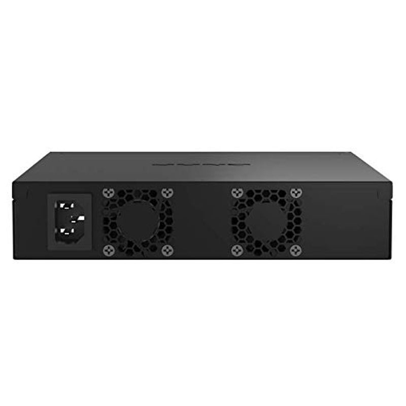 QNAP QSW-M2108R-2C Web Managed Half-Width Rackmount Switch, with Two 10GbE SFP+/RJ45 Combo Ports and Eight 2.5 Gigabit Port