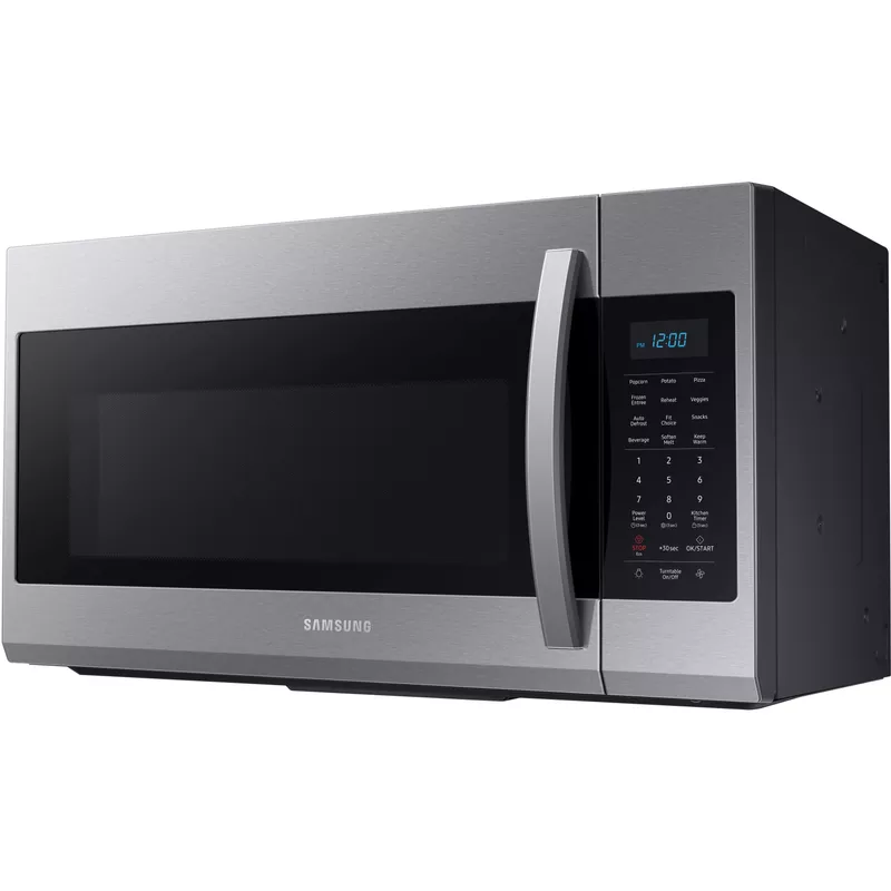 Samsung - 1.9 Cu. Ft.  Over-the-Range Microwave with Sensor Cook - Stainless Steel