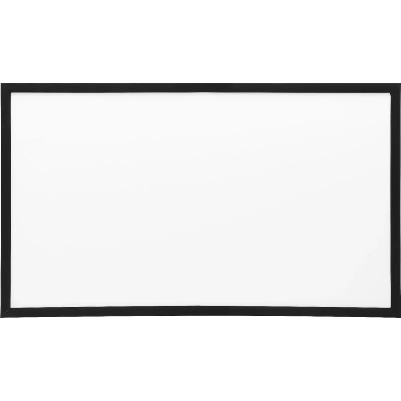 Insignia™ - 120" Home Theater Fixed Wall Projector Screen - White