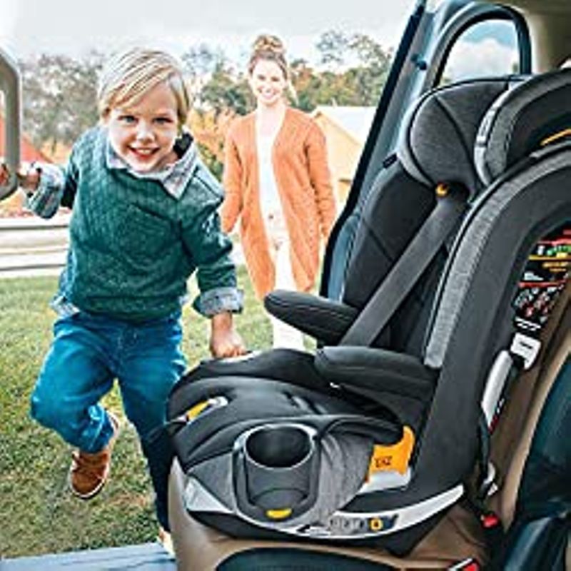Chicco MyFit ClearTex Harness + Booster Car Seat - Shadow | Black