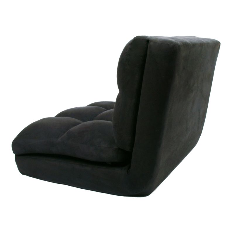 Loungie Microsuede 5-position Convertible Flip Chair/ Sleeper - Beige