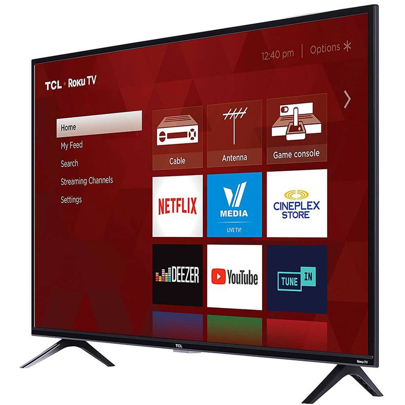 TCL - 40" Class 3-Series LED Full HD Smart Roku TV
