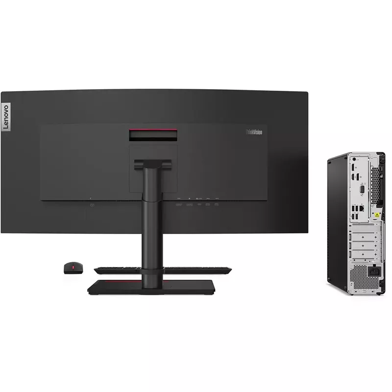 Lenovo ThinkCentre M75s Gen 2 Small Form Factor Desktop Computer, AMD Ryzen 3 PRO 5350G 4.0GHz, 8GB RAM, 256GB SSD, Windows 11 Pro, Black