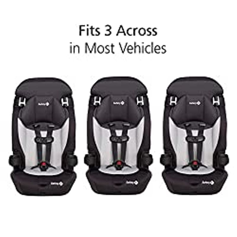 Safety 1st Grand 2-in-1 Booster Car Seat, Extended Use: Forward-Facing with Harness, 30-65 pounds and Belt-Positioning Booster, 40-120...