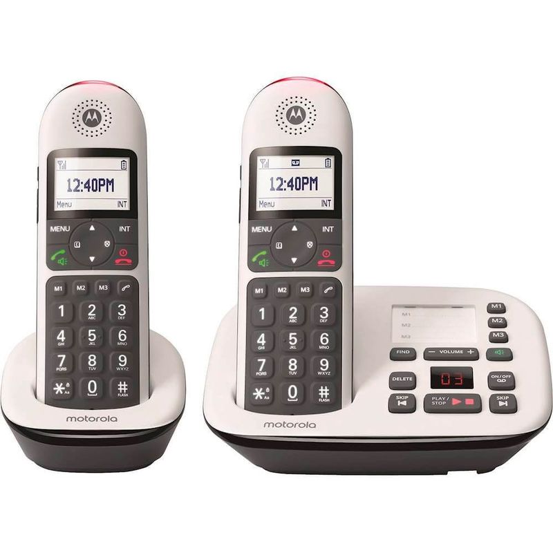 Motorola CD5012 Digital Cordless Handsets with Answering Machine