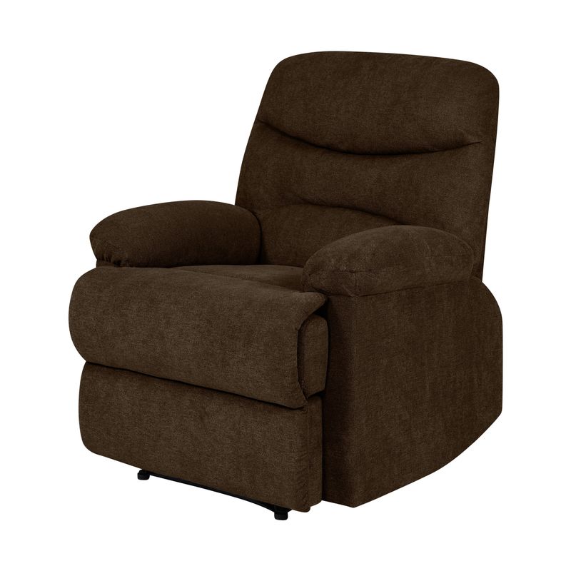 Copper Grove Herentals Chocolate Brown Chenille Wall Hugger Recliner Chair