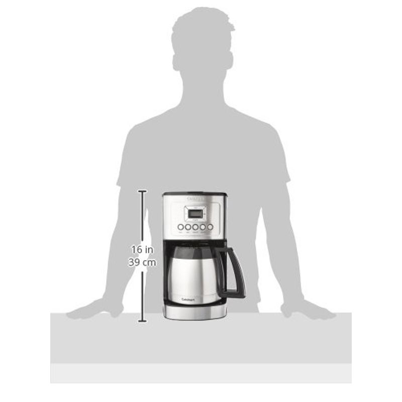Cuisinart DCC-3400 Stainless Steel Thermal Coffeemaker, 12 Cup Carafe