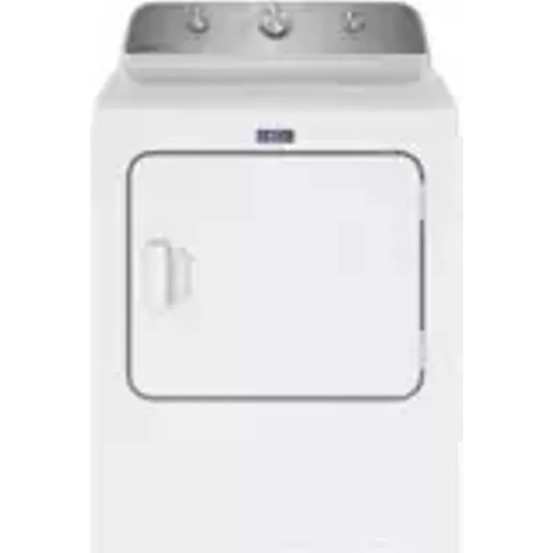 Maytag - 7.0 Cu. Ft. Electric Dryer with Wrinkle Prevent - White