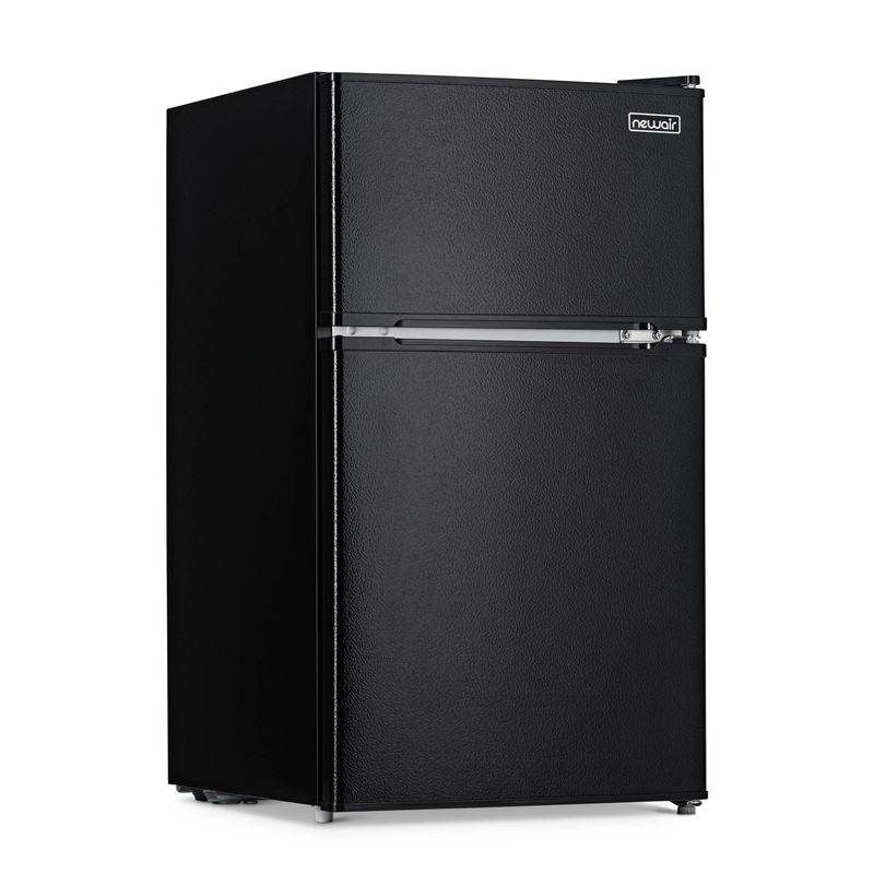 Newair 3.1 Cu. Ft. Black Compact Mini Refrigerator with Freezer, Auto Defrost, Can Dispenser and Energy Star - Black