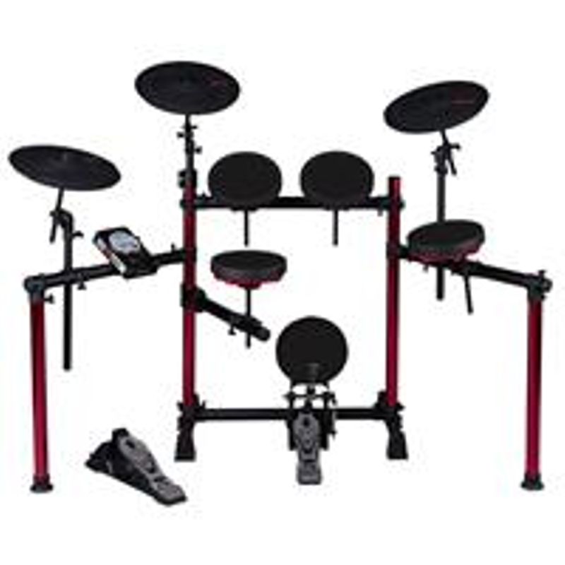 Ddrum DD Beta Pro Complete Electronic Drum Set, Includes 3 Sided Rack System, 8.5" Triple Zone Snare, 8.5" Dual Zone Tom Pads, 12"...