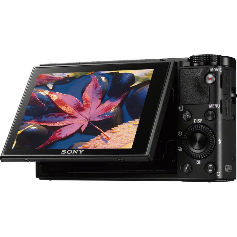 Alt View Zoom 11. Sony - Cyber-shot DSC-RX100 V 20.1-Megapixel Digital Camera - Black