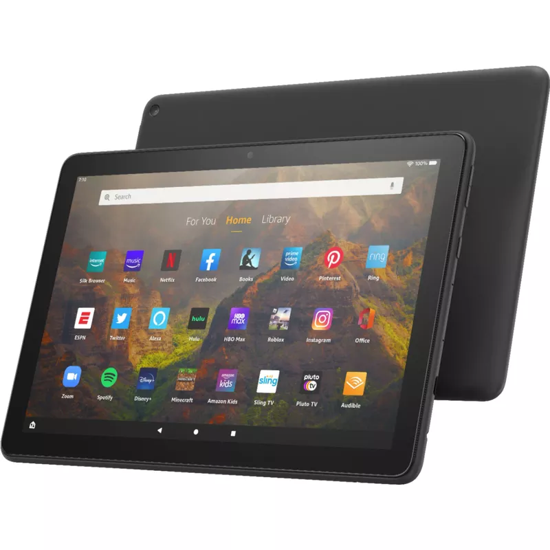 Amazon - Fire HD 10 – 10.1” – Tablet – 32 GB - Black