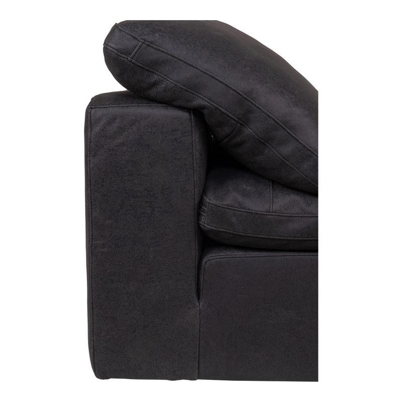 Aurelle Home Corbin Modern Modular Sectional Piece - Corner Chair - Resist Performance Nocturnal Sky