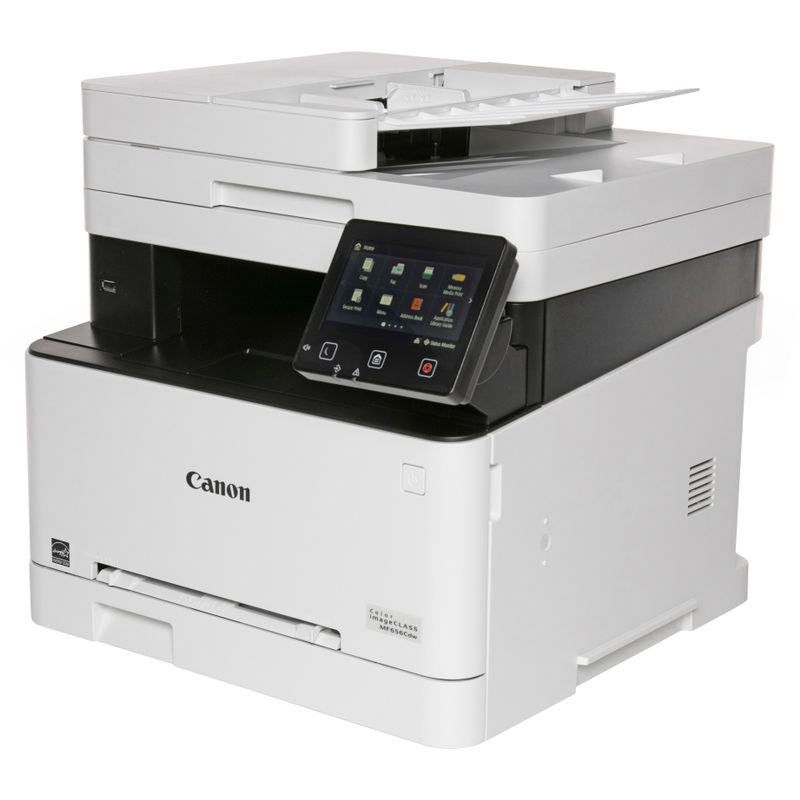 Left Zoom. Canon - imageCLASS MF656Cdw Wireless Color All-In-One Laser Printer with Fax - White