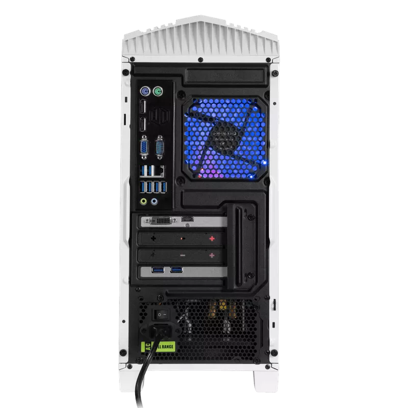 Periphio Vortex Prebuilt Gaming PC, Intel Core i5-6500 (3.6GHz Turbo), GeForce GT 1030 (2GB), 1TB Solid State SSD, 16GB DDR4 RAM, Windows 10, WiFi + BT (Refurbished)