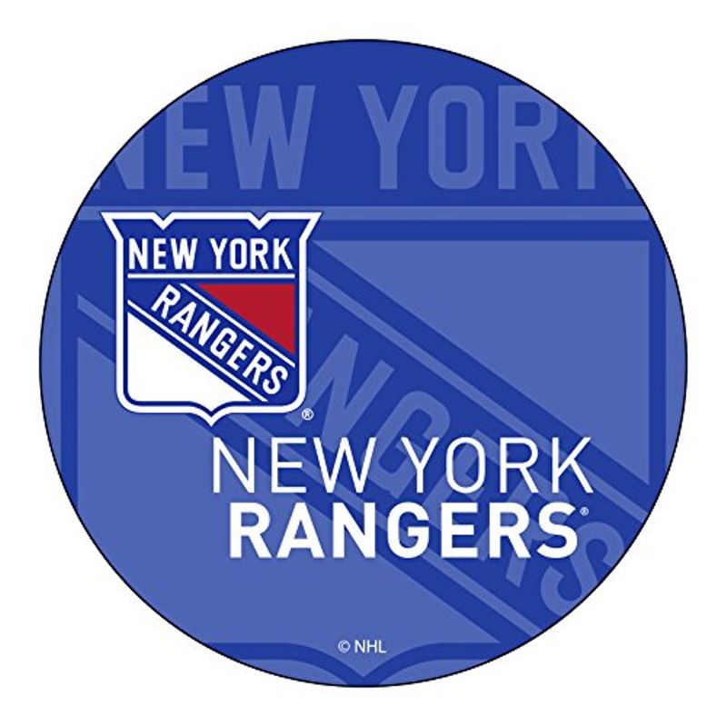 Trademark Gameroom NHL1100-NYR-WM NHL Swivel bar Stool with Back - Watermark - New York Rangersa