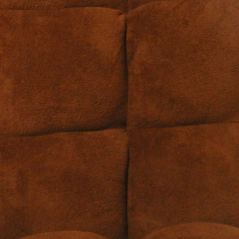 Chic Home Armless Quilted Recliner Chair, Brown - 43.3x21.65x5.12-Brown