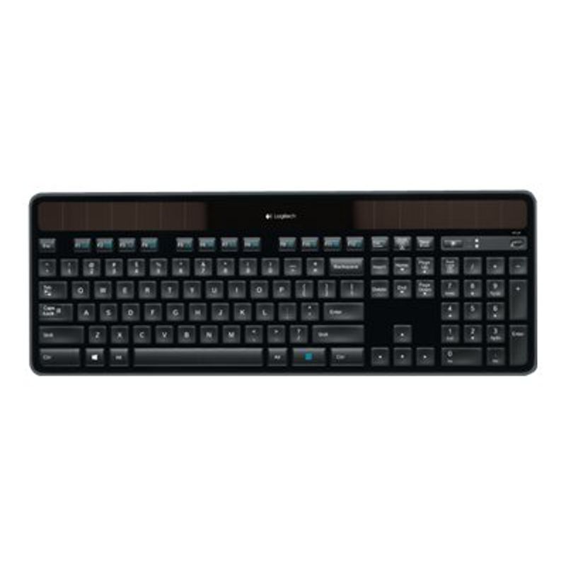 Logitech Wireless Solar Keyboard K750 - keyboard - English - US