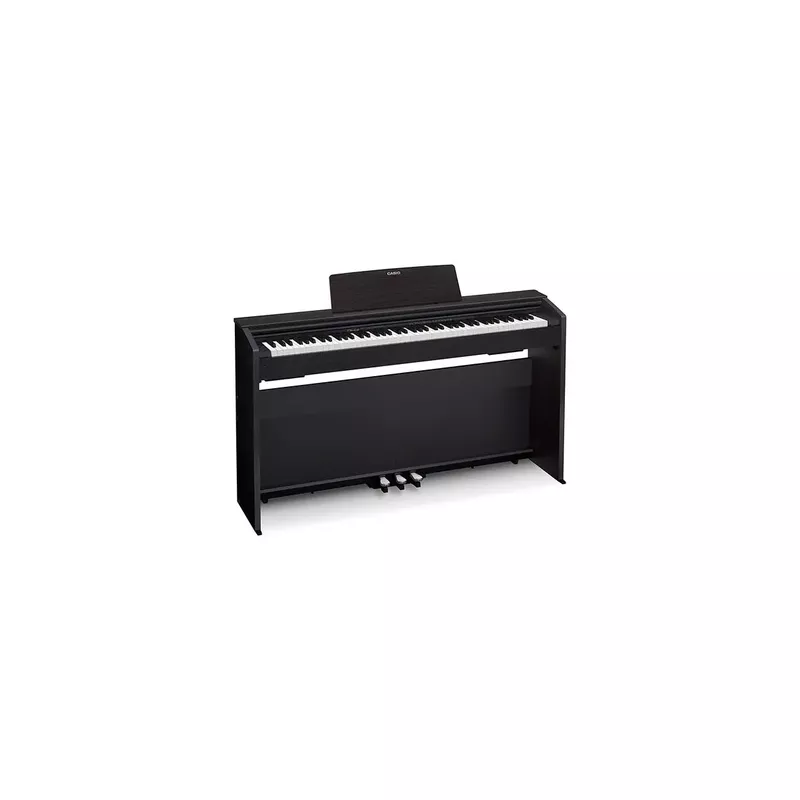 Casio PX-870 Privia 88-Key Digital Piano, Black Bundle with Bench, H&A Versa Professional Field and Studio Monitor Headphones