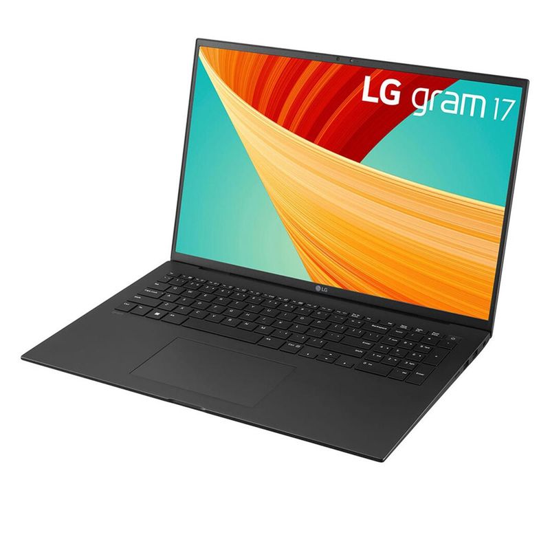 LG 17" WQXGA Notebook Computer, Intel Core i5-1350P with vPro 1.9GHz, 16GB RAM, 512GB SSD, Windows 11 Pro, Obsidian Black