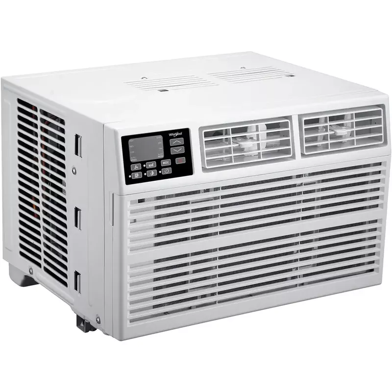 Whirlpool - 12,000 BTU 115V Window-Mounted Air Conditioner with Remote Control