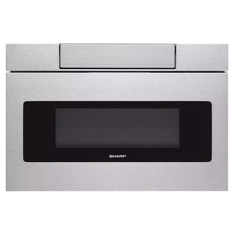 Sharp - 30" 1.2 Cu. Ft. Built-in Microwave Drawer - Stainless Steel