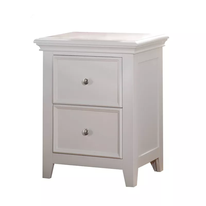 ACME Lacey Nightstand, White