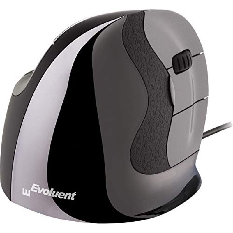 Evoluent VMDL VerticalMouse D Large Right-Hand Ergonomic Mouse with Wired USB Connection. The Original VerticalMouse Brand Since 2002