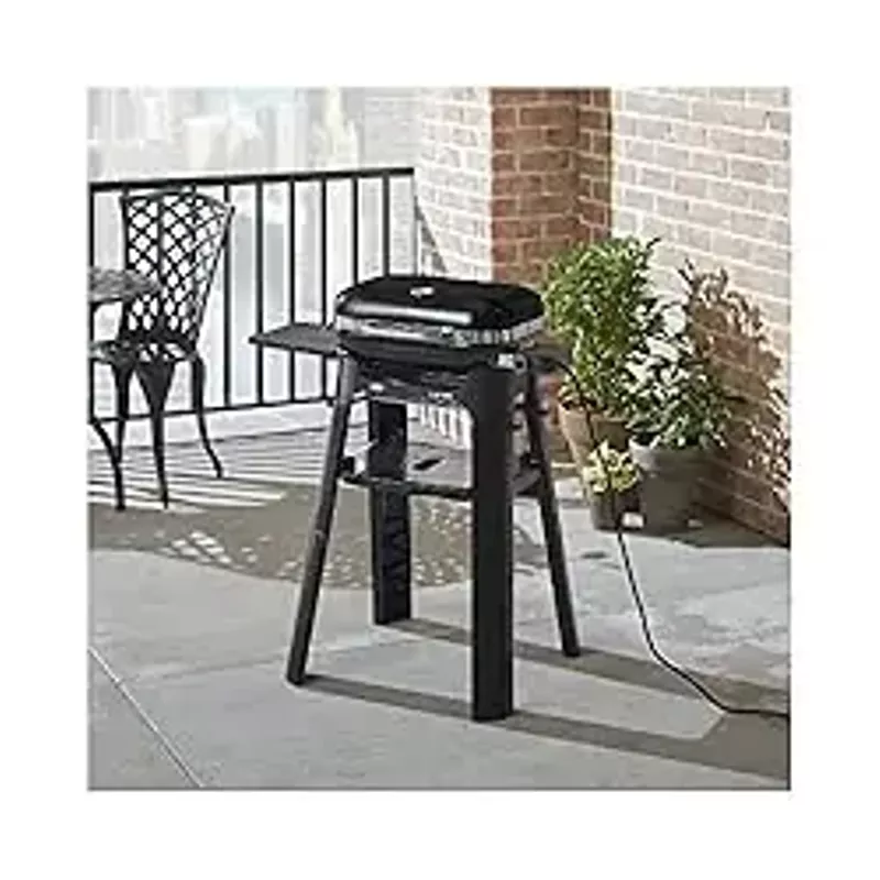 Rent to own Weber Lumin Compact Electric Grill Stand, Black - FlexShopper