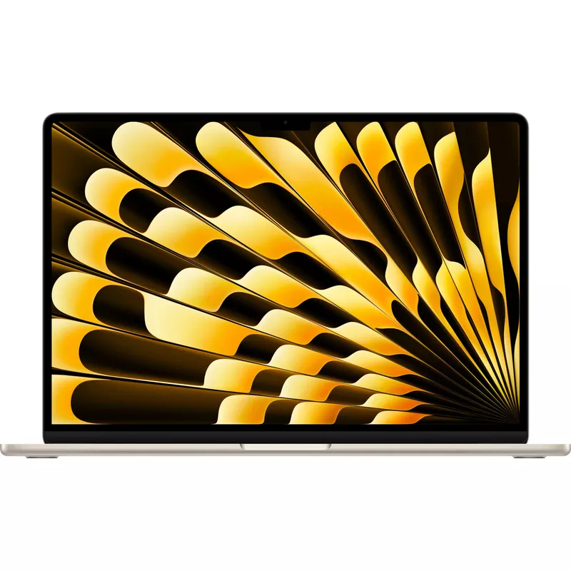 Apple - MacBook Air 15" Laptop - M2 chip - 8GB Memory - 256GB SSD (Latest Model) - Starlight