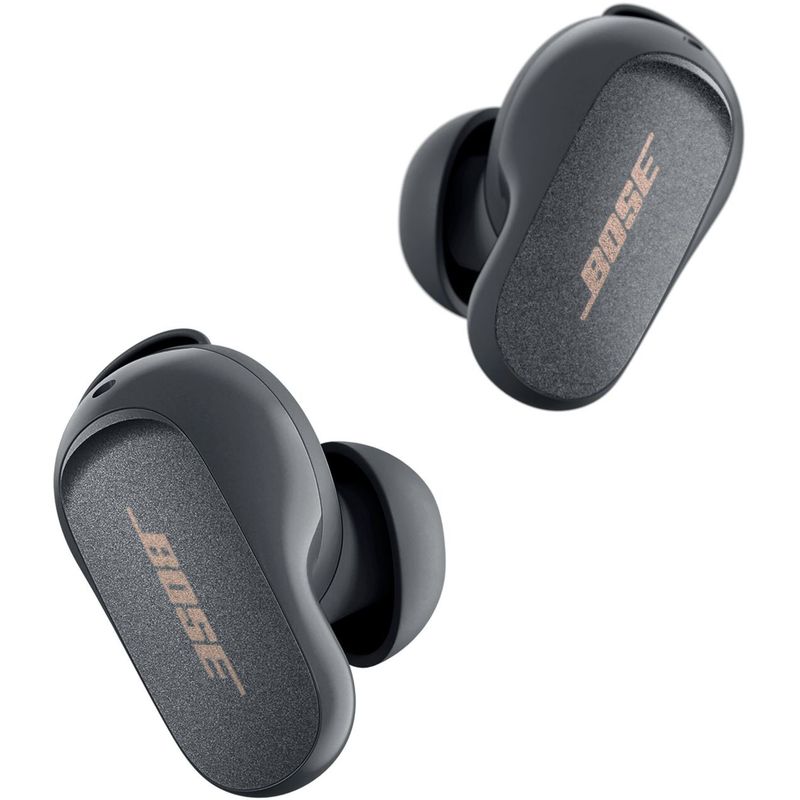 Front Zoom. Bose - QuietComfort Earbuds II True Wireless Noise Cancelling In-Ear Headphones - Eclipse Gray