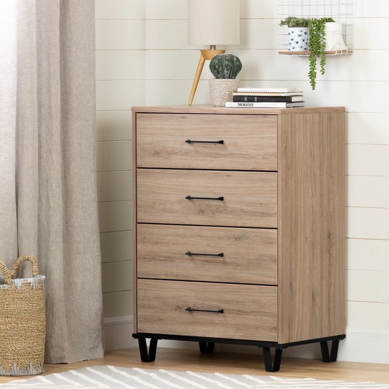 South Shore Fakto 4-Drawer Chest