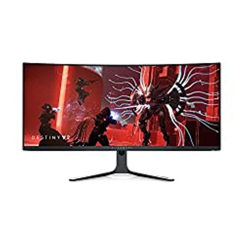 Alienware AW3423DW 34.18-inch Quantom Dot-OLED Curved Gaming Monitor, 3440x1440 pixels at 175Hz, 1800R Curvature, True 0.1ms...