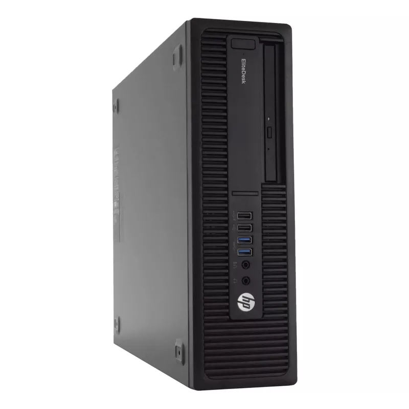 HP EliteDesk 800G2 Desktop Computer, 3.2 GHz Intel i5 Quad Core, 16GB DDR4 RAM, 1TB HDD, Windows 10 Professional 64bit, 22in LCD (Refurbished)