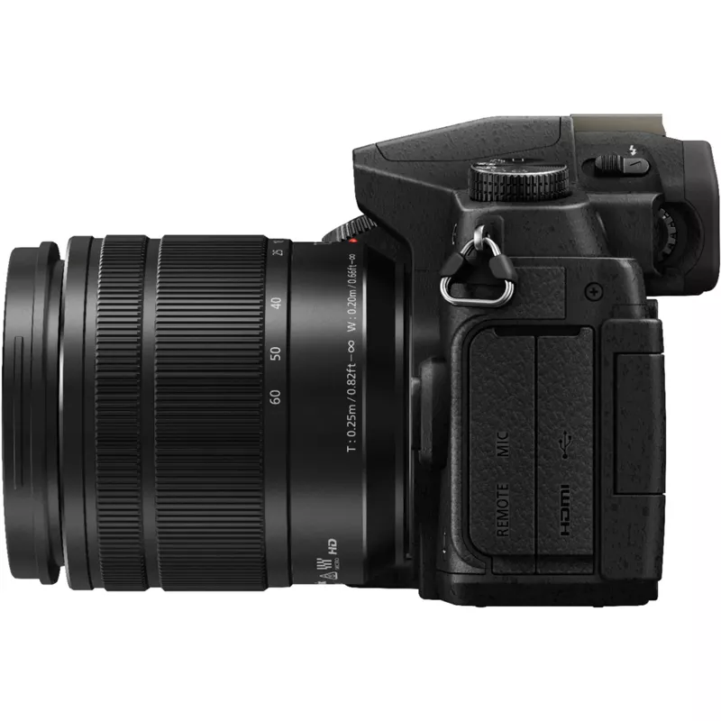 Panasonic - LUMIX G85 Mirrorless 4K Photo Digital Camera Body with 12-60mm Lens, DMC-G85MK - Black