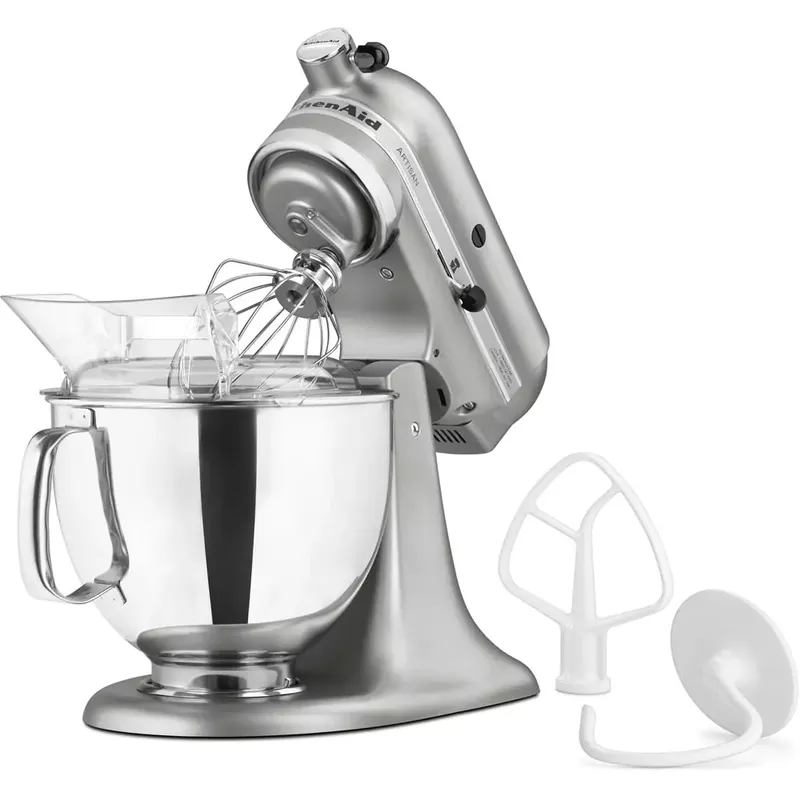 KitchenAid Artisan Series 325-Watt Tilt-Back Head Stand Mixer in Contour Silver