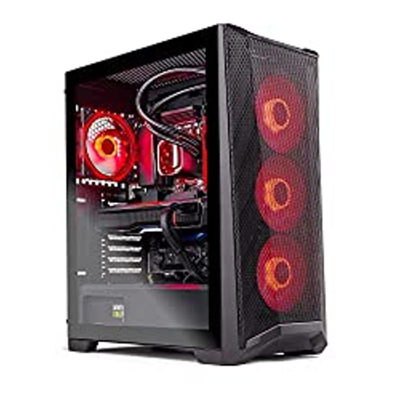 Skytech Chronos Gaming PC Desktop  Intel Core i7 13700K 3.4 GHz, NVIDIA RTX 4070, 1TB NVME SSD, 32GB DDR5 RAM RGB, 750W Gold PSU, 360mm...