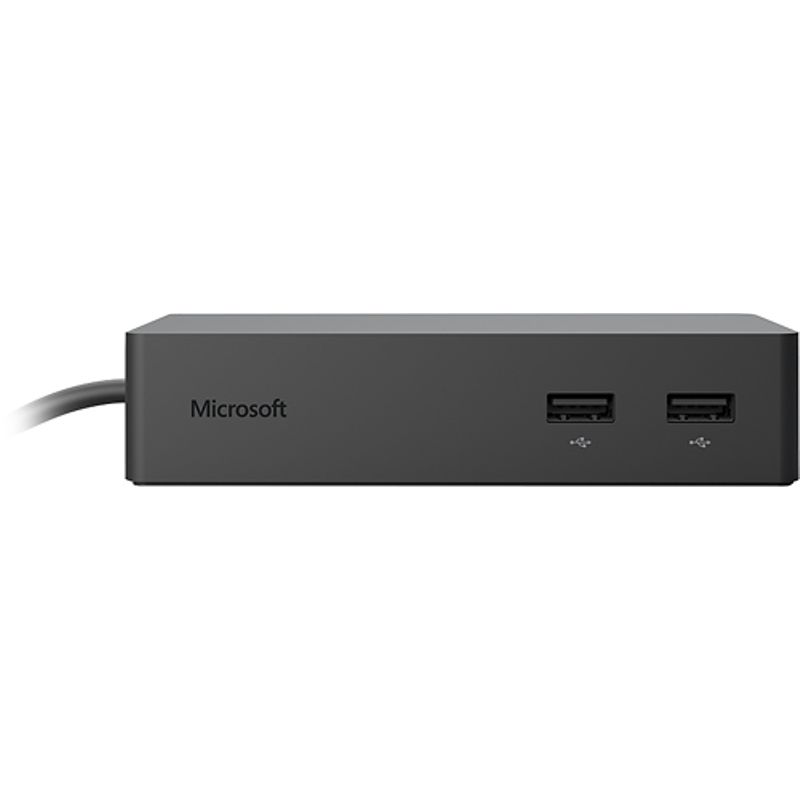 Front Zoom. Microsoft - Surface Dock - Black