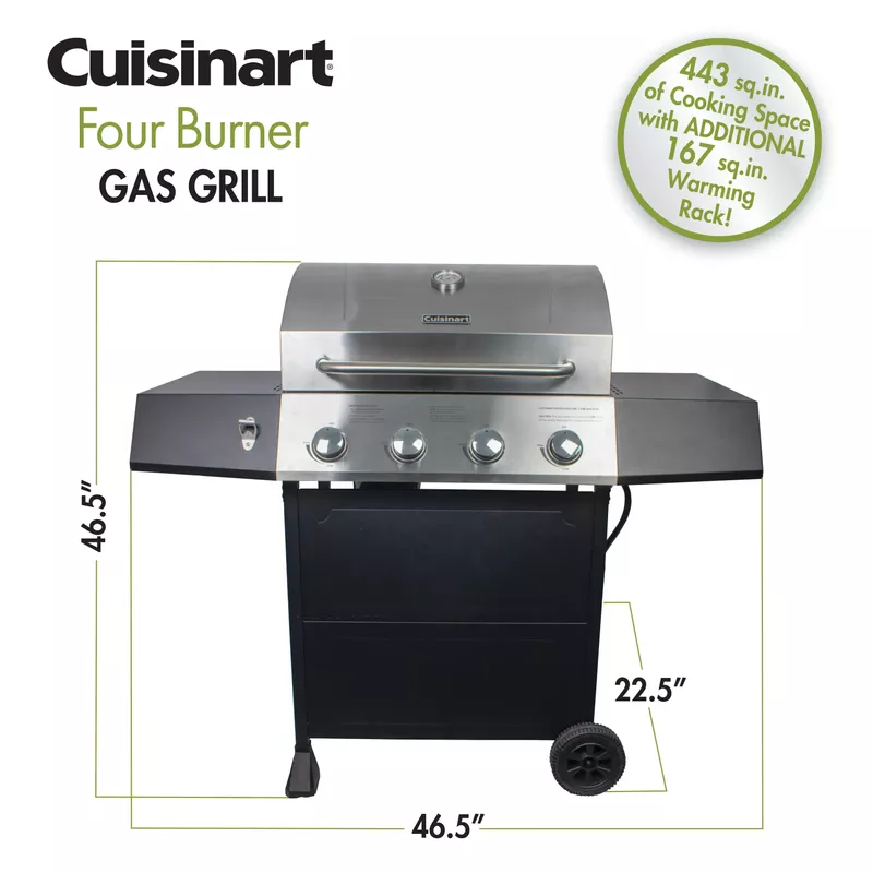 Cuisinart - 4-Burner Gas Grill