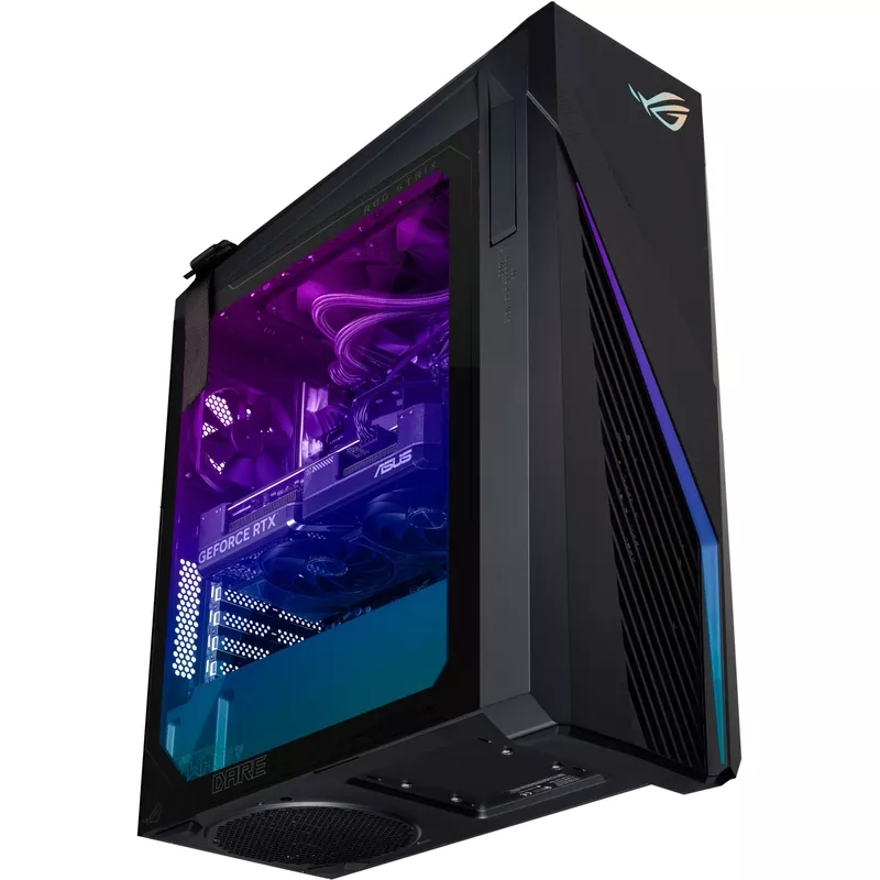 ASUS - ROG Gaming Desktop - Intel Core i7-14700KF - 32GB Memory - NVIDIA GeForce RTX 4070 SUPER - 2TB SSD - Black