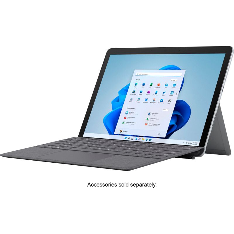 Alt View Zoom 15. Microsoft - Surface Go 3 – 10.5” Touch-Screen – Intel Pentium Gold – 4GB Memor y- 64GB eMMC - Device Only (Latest Model) -