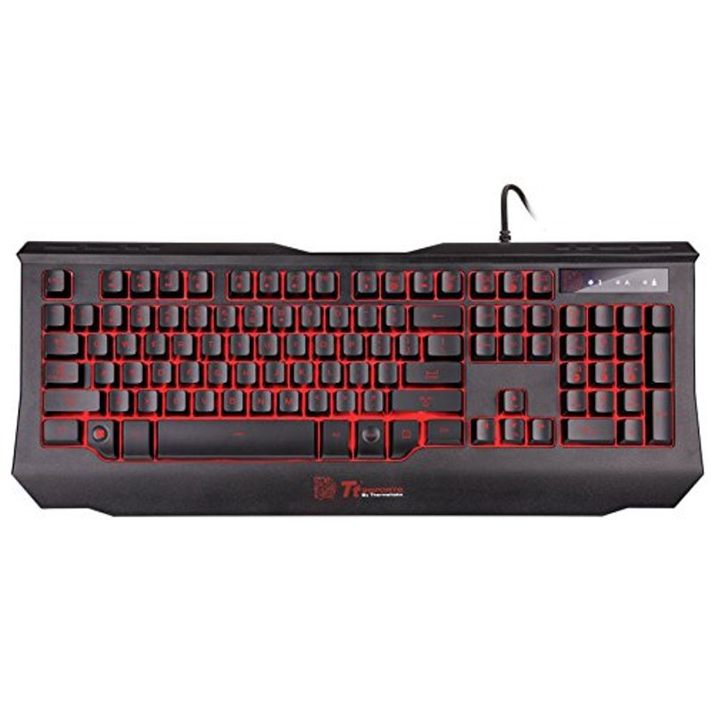 Thermaltake Tt eSports Knucker 4-in-1 Gaming Kit with Gaming Keyboard, Mouse, Headset and Mouse Pad