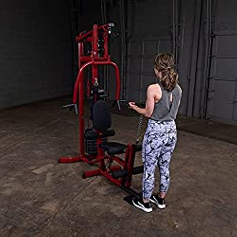 Best Fitness BFMG30 Multi-Station Home Gym,Red