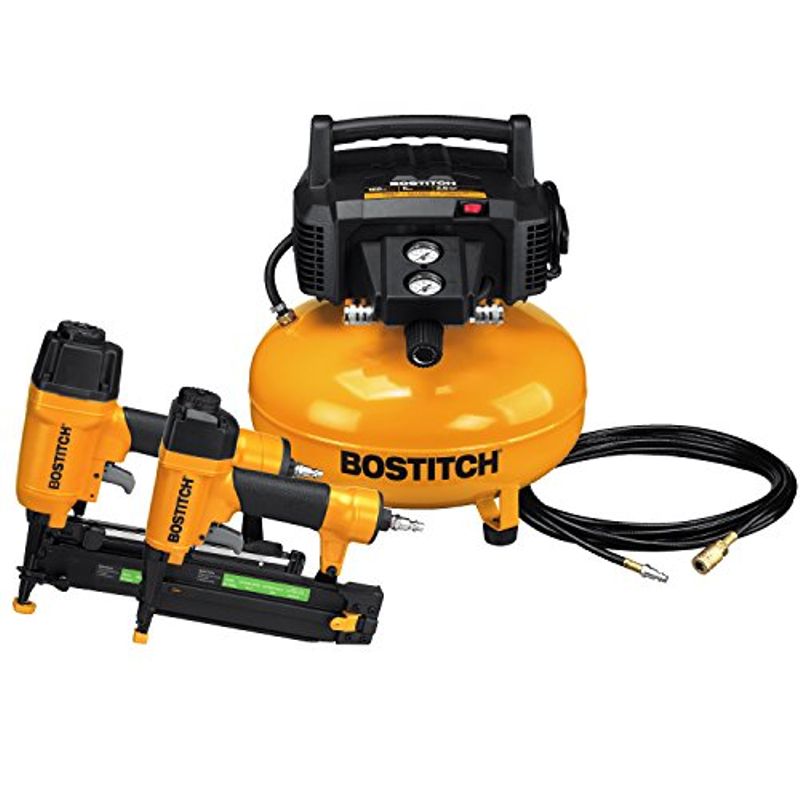 BOSTITCH Air Compressor Combo Kit, 2-Tool (BTFP2KIT)