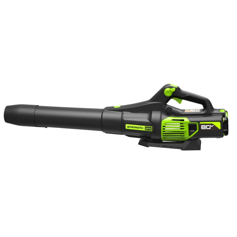 Alt View Zoom 23. Greenworks - 80 Volt 16-Inch Cutting Diameter Straight Shaft Grass Trimmer and Axial Blower (1 x 2.0Ah Battery and 1 x Cha
